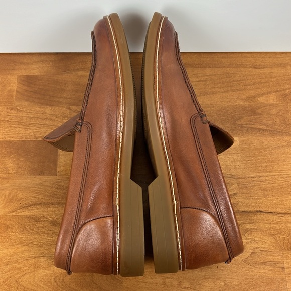Allen Edmonds brown leather Wilder loafers men’s 10.5 D like new EUC main image 8